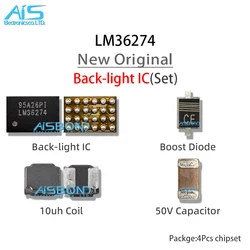 5Set/Pcs New Original Coil Cap CE Diode LM36274 Back Light Driver IC For Samsung Galaxy A12 Ect