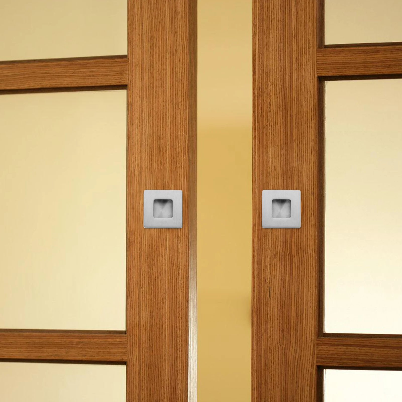 

2pcs Door Handle Shoe Ark Doorknob Wardrobe Pull Minimalist Cabinet Drawer Bathroom Metal NonRust Functional Elegant