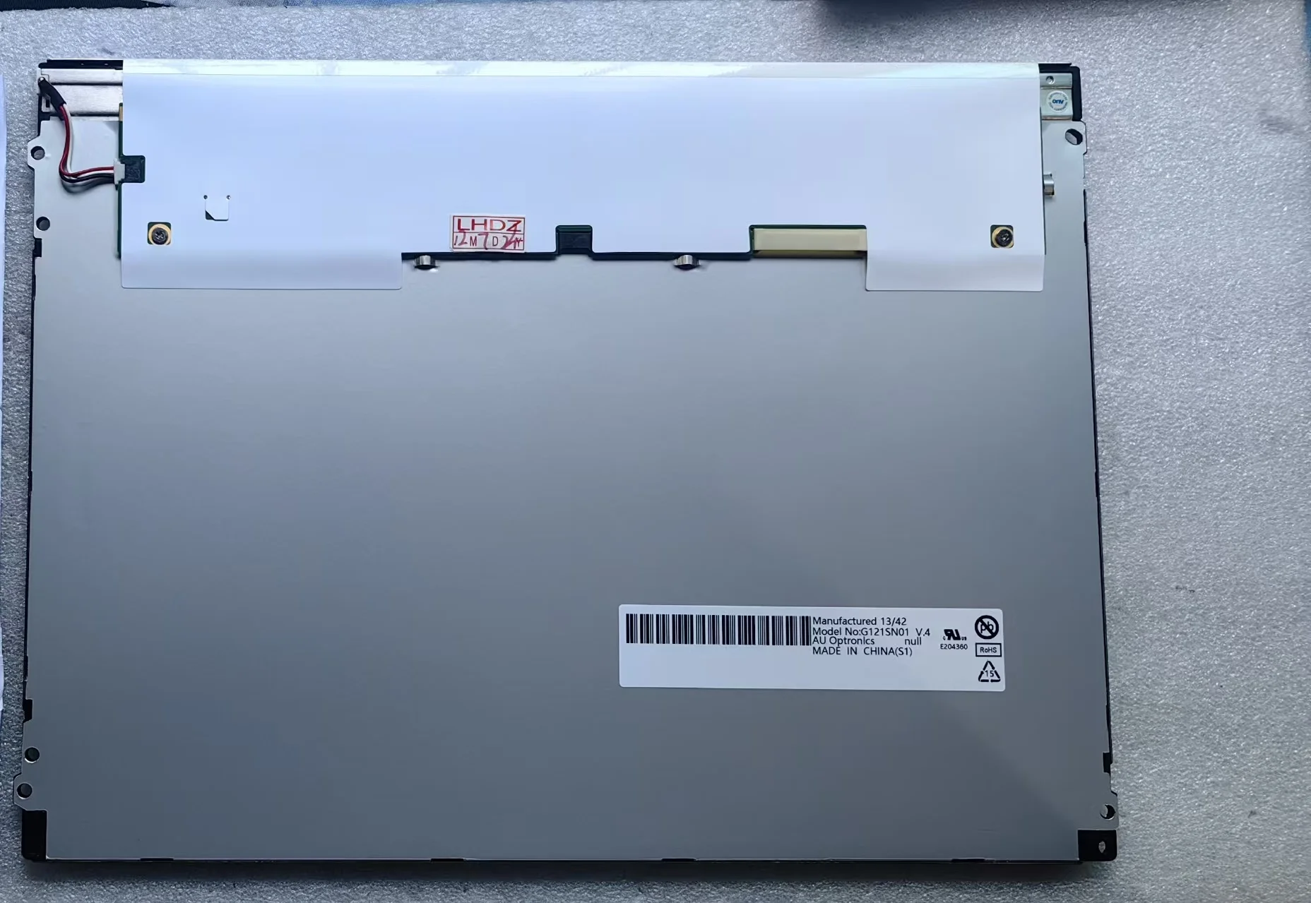Tela industrial original G121SN01 V4 de 12,1 polegadas