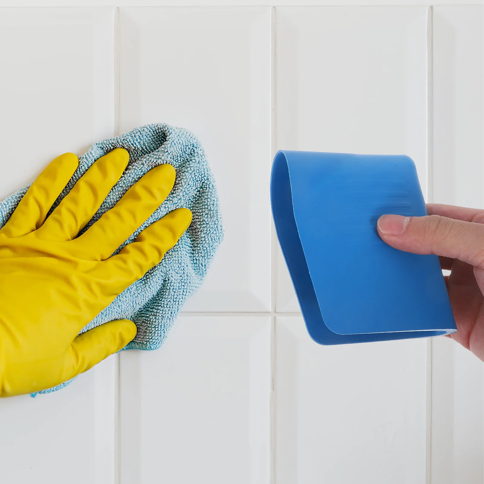 3 قطعة أداة قضيب الجص متعددة الوظائف قابلة للطي بلاط مشترك مكشطة تنعيم السد أداة لملء البلاط أدوات الحشو