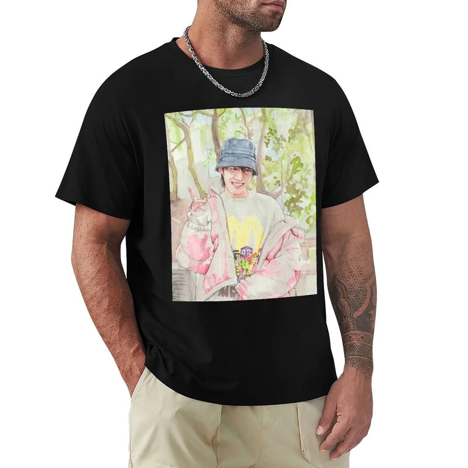 

Just Walk Lightly T-Shirt Short sleeve tee clothes t shirts men