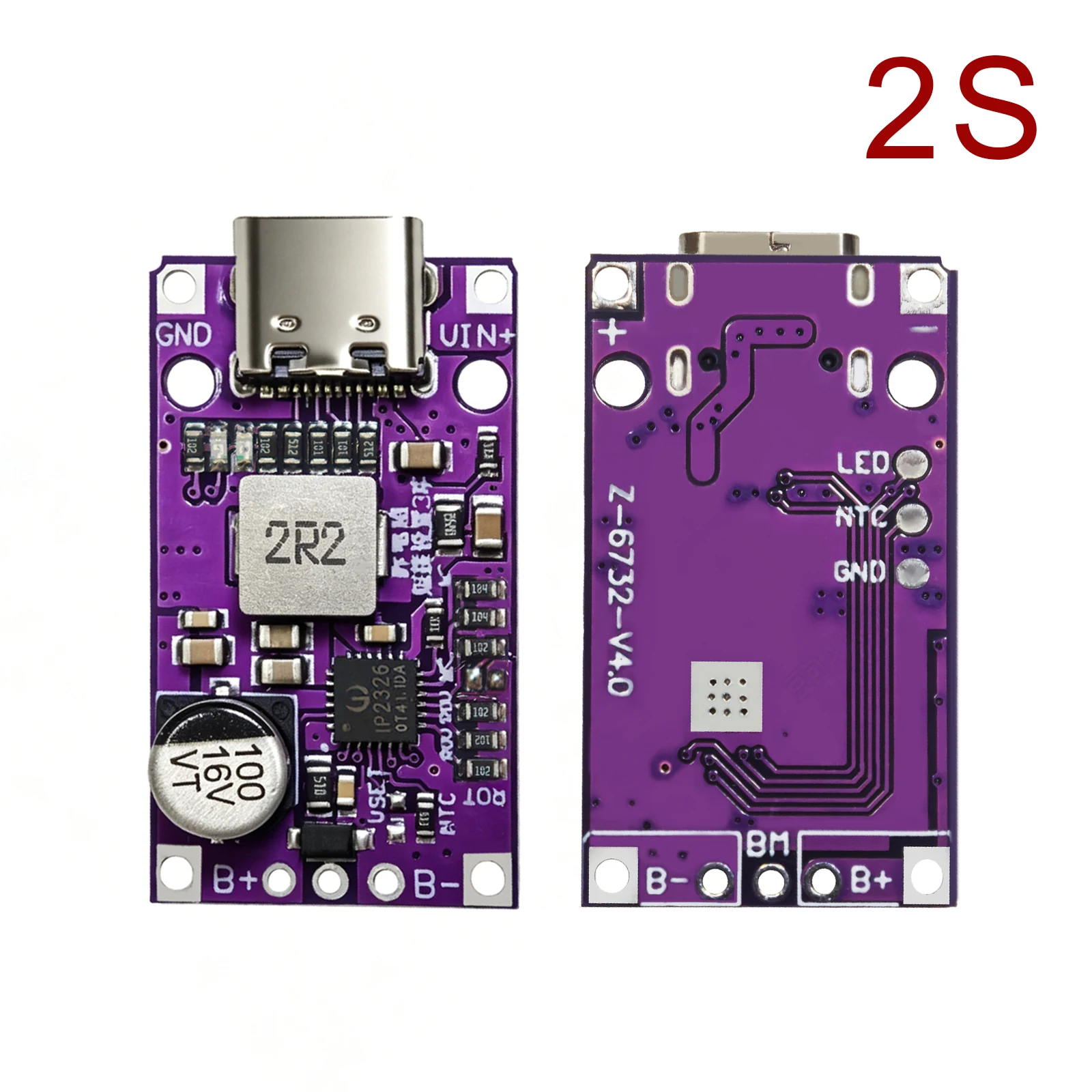 2S 3S Type-C USB BMS Charging - Li Ion Charger Module recension och pris