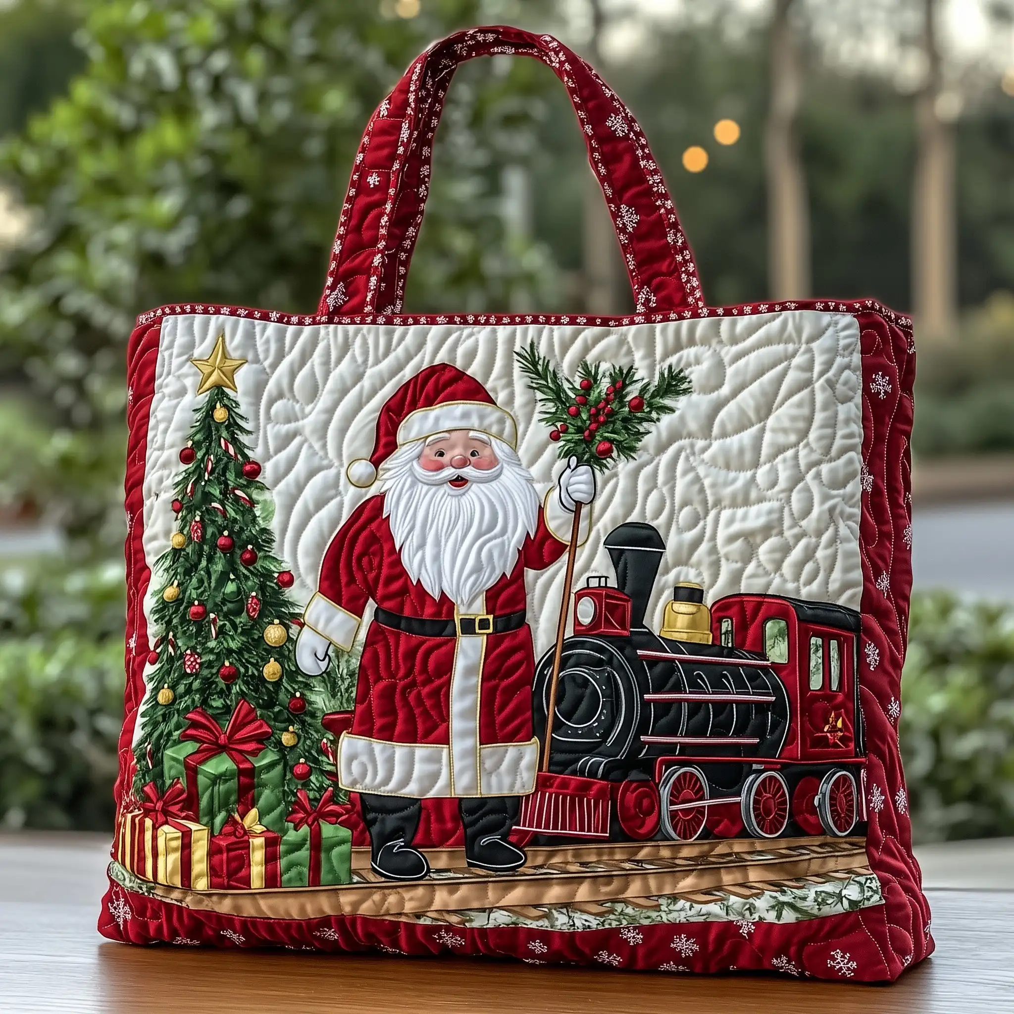 

3D Printed Quilted Tote Bag Shopping Bags Gifts Shoulder Bag Handbag Sport Bag elegant Travel Beach Hiking Camping