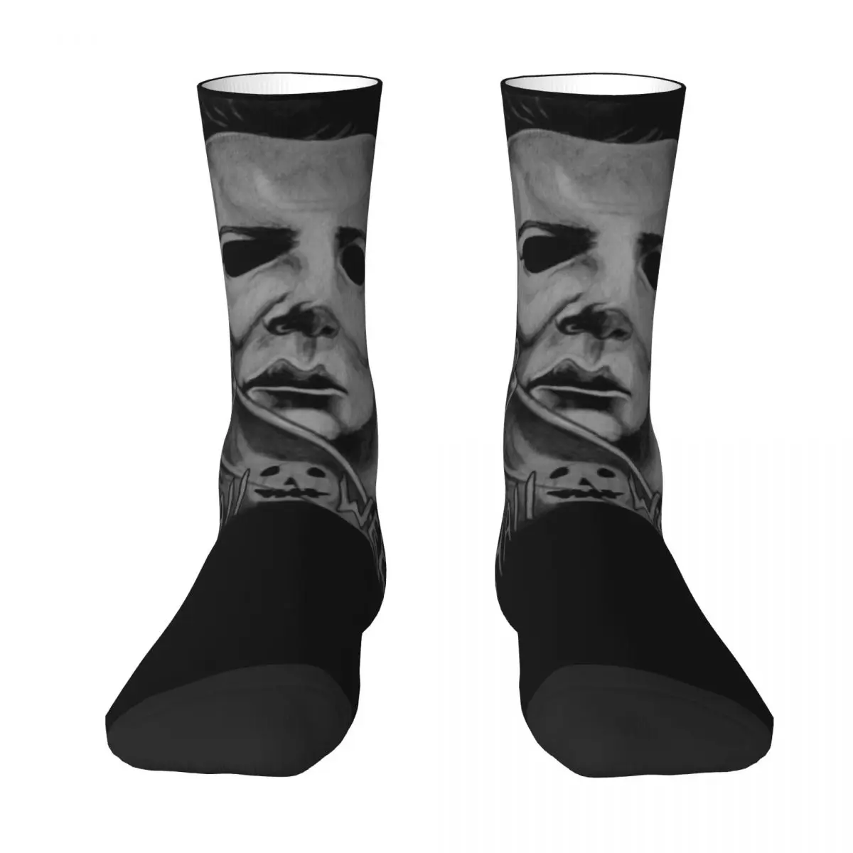 Casual Horror Film Halloween Michael Myers Knife cosy Unisex Socks Outdoor Happy Socks Street Style Crazy Sock