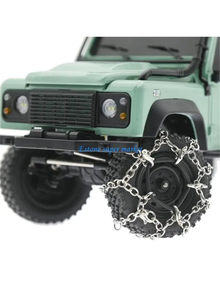 

090b 1:12 Модель Crawlers Tire Chain Modified Kits Tire Snow Chain для MN82 Дистанционное управление.