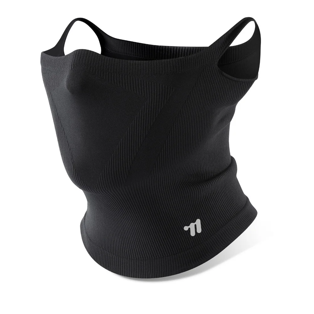 AliExpress West Biking WEST BIKING 2-in-1 Cycling Face Mask & Cap Set Seamless Ear-Hanging Breathable Moisture Wicking Balaclava for Men Women Biking