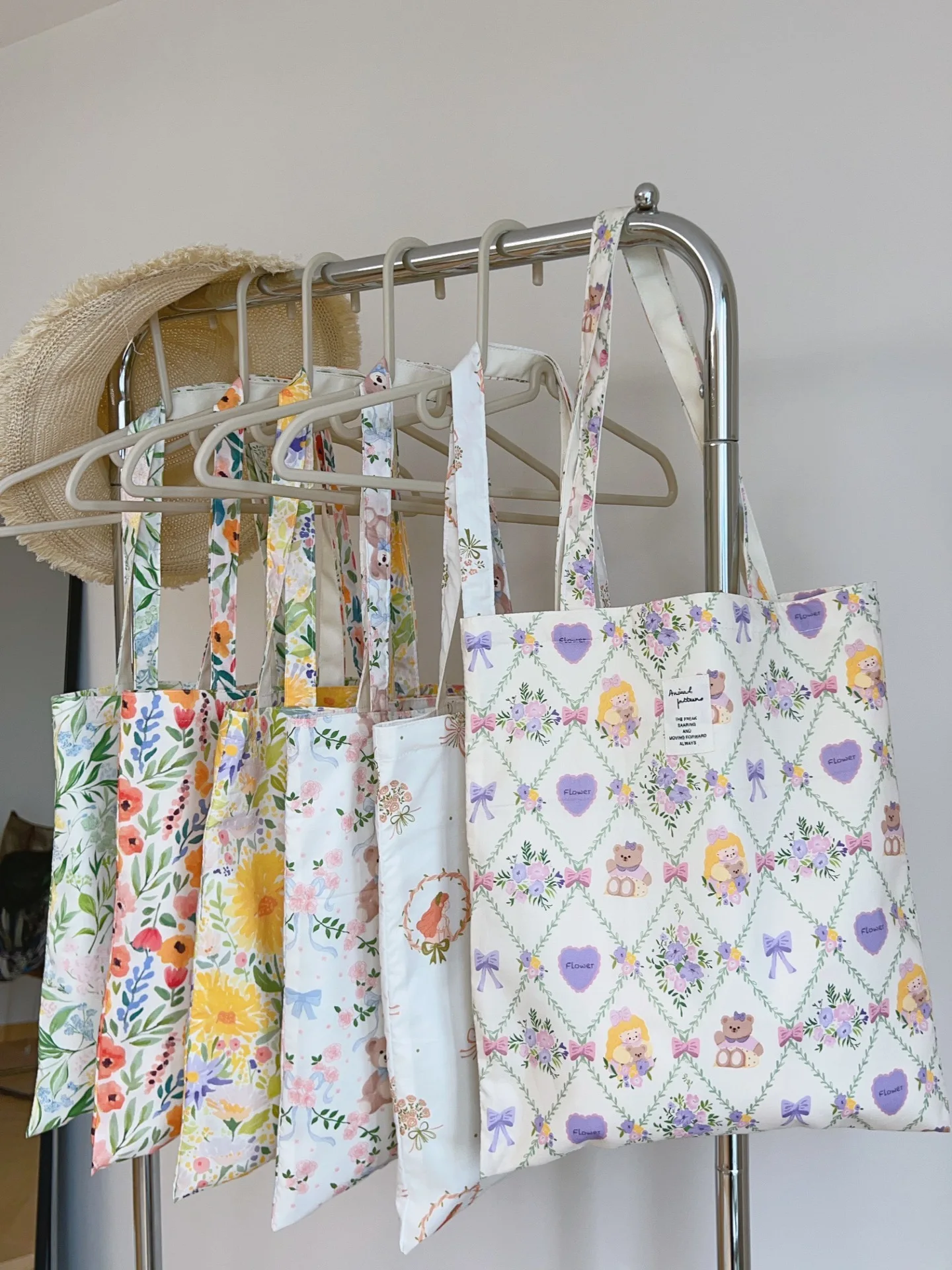 bolsa-de-aodao-floral-doce-ande-capacidade-bolsa-de-ombro-Unica-para-meninas-casual-versatil-bolsa-de-mao-primavera-verao