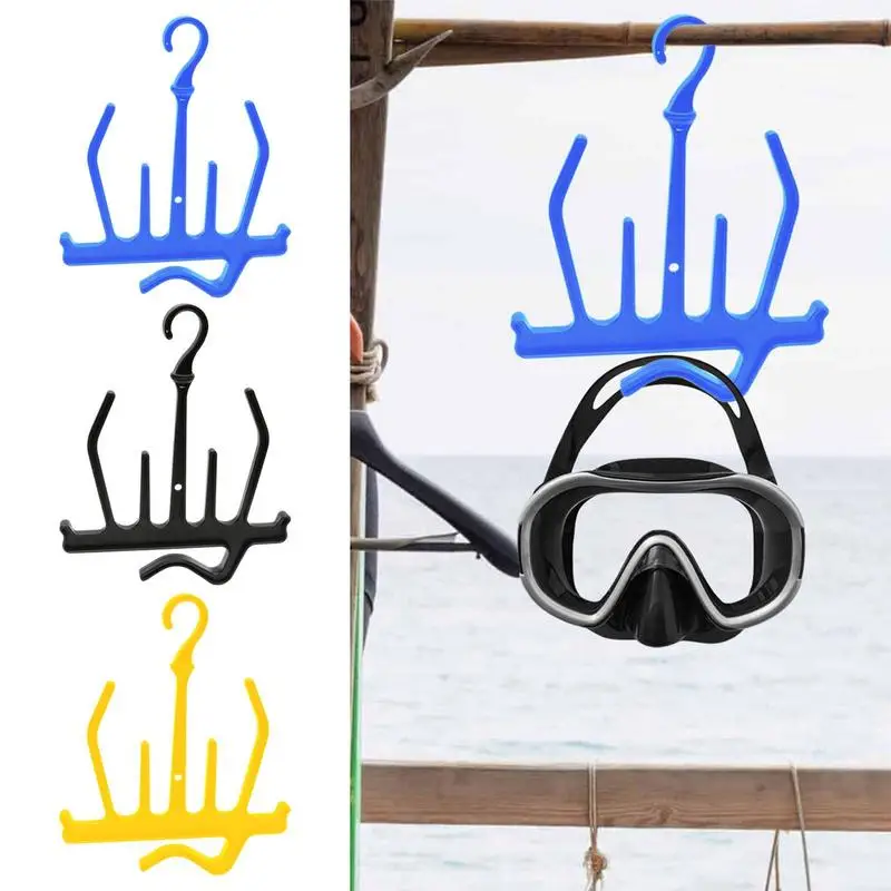 Multifunctional Wetsuit Hanger Surf Diving Hanger Scuba Surfing Coat Rack X-shaped 360 Degree Rotate Swimwear Stand Gears