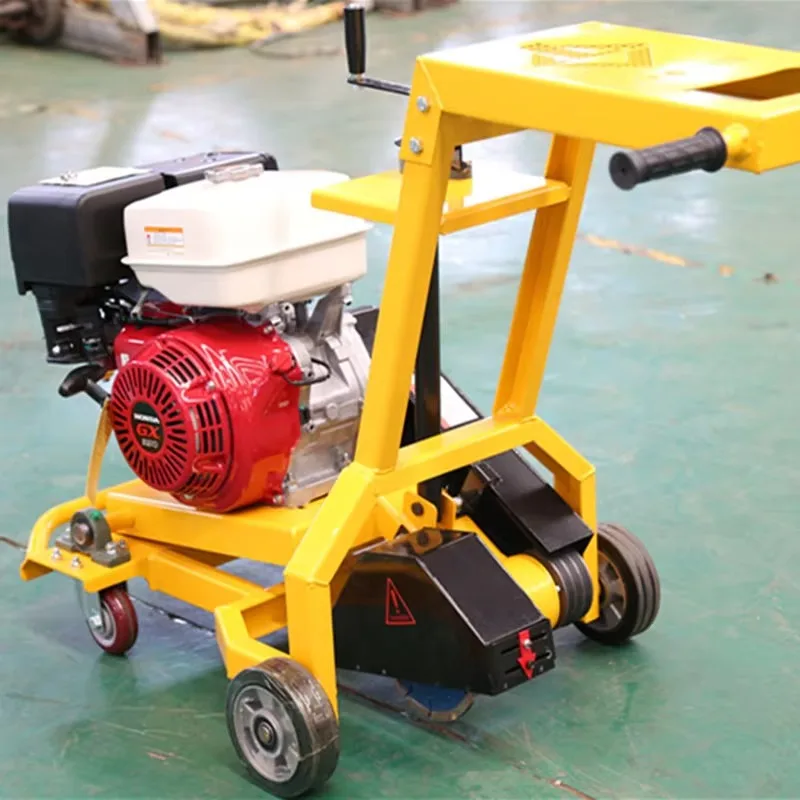 Manual asphalt pavement grooving machines sold in China are used as road machinery tools