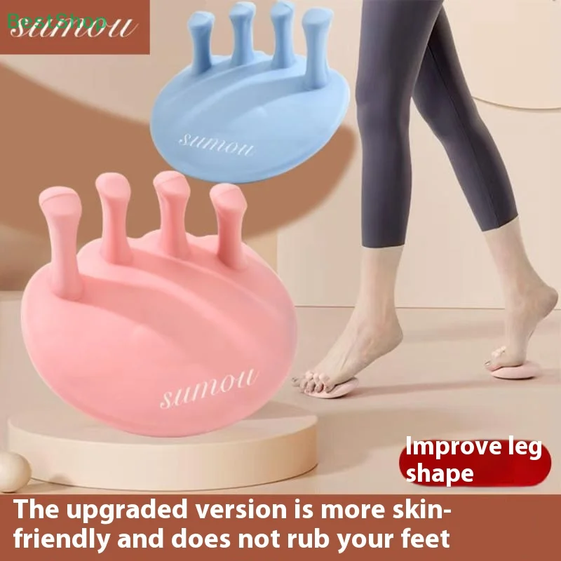 ★ ★ ★ 2 قطعة مدرب القدم قوس اللياقة البدنية الساق أصابع وظيفة أخمصية التمارين الإبهام أروح مصحح