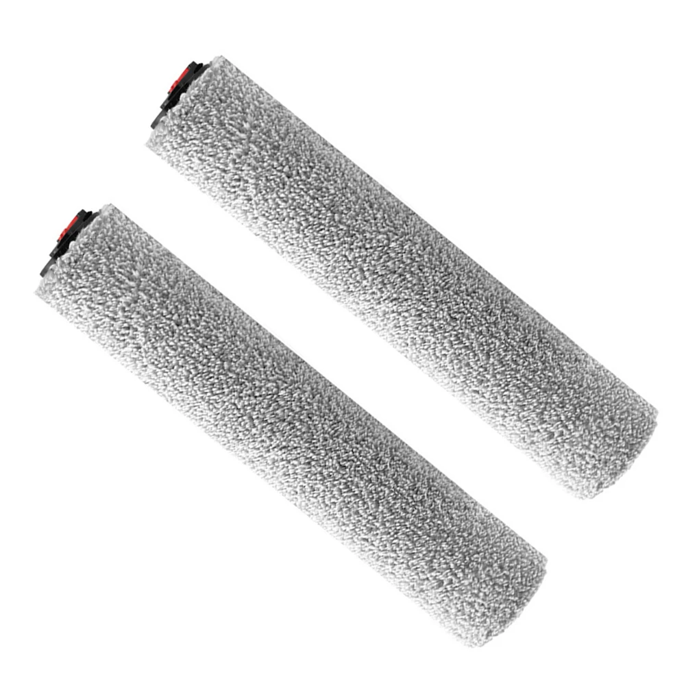 Home Cleaning Roller Brush Vacuum Replacement Sturdy Plastic Fiber Bristles Rotating Design Snap-in Installation