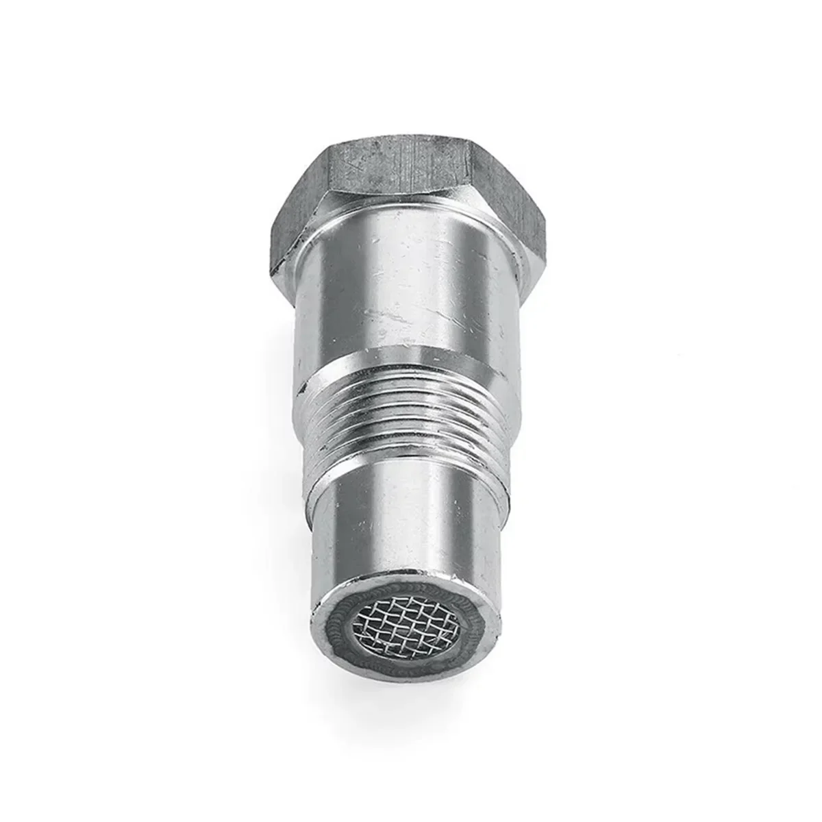 Adaptador de sensor de oxígeno M18x1.5 de 2 piezas Equipado con mini convertidor catalítico de tres vías para eliminar las luces de advertencia de fallas