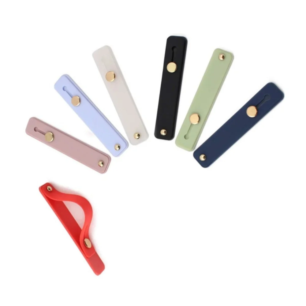 

Универсальный держатель для телефона на запястье/пальце, с функцией толкания и тяги, однотонный, для iPhone и Xiaomi