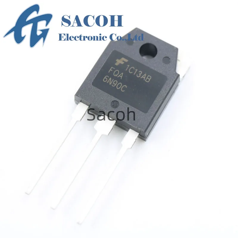 New Original 5Pcs/Lot FQA6N90C FQA6N90 6N90 OR FQA7N90 OR SSH7N90A 7N90 TO-3P 6A 900V N-Channel MOSFET