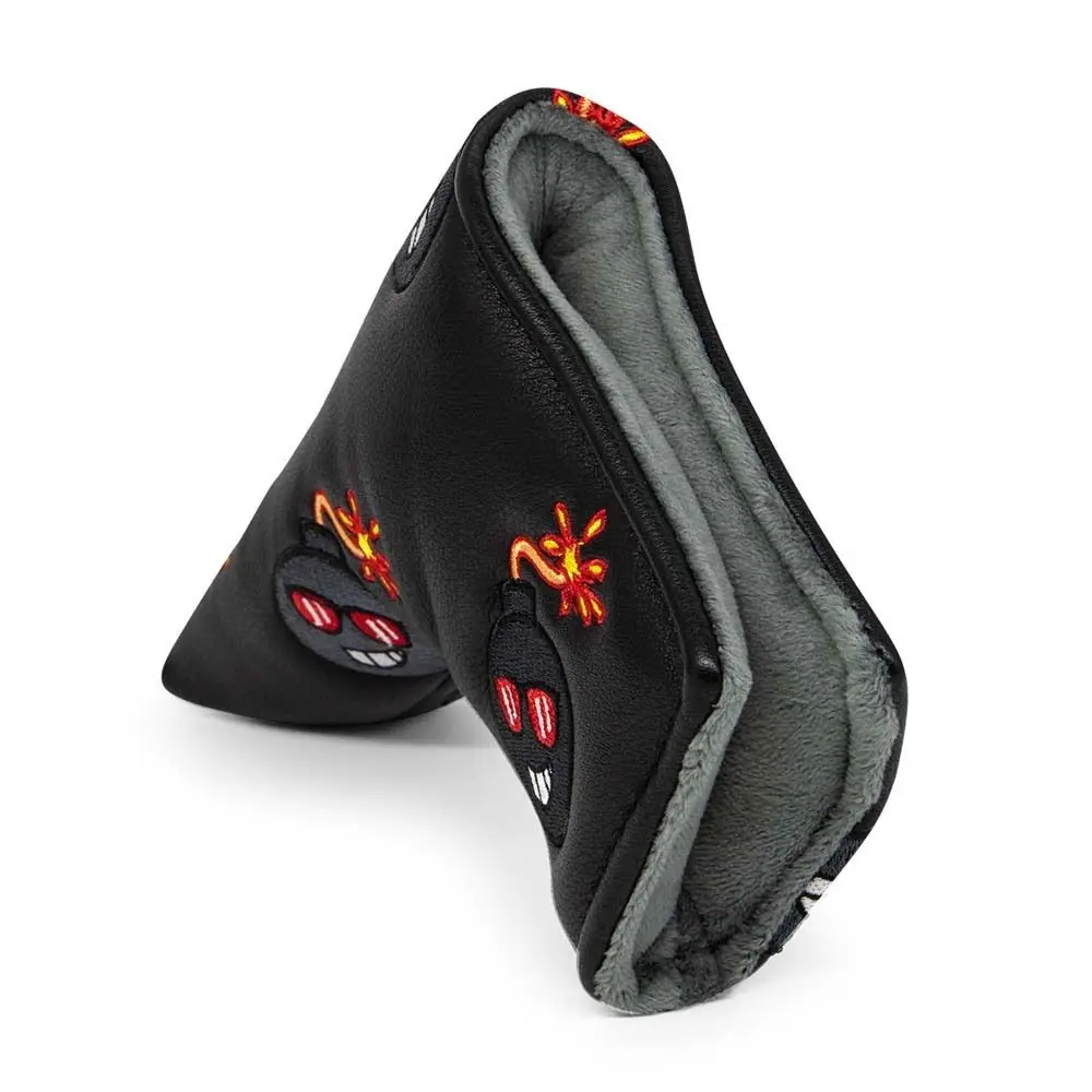 Golf Mallet Putter Cover Putter Headcover Protector Case Bomb Golf Headcover Putter Protector Golf Club Head Cover Putter Cover