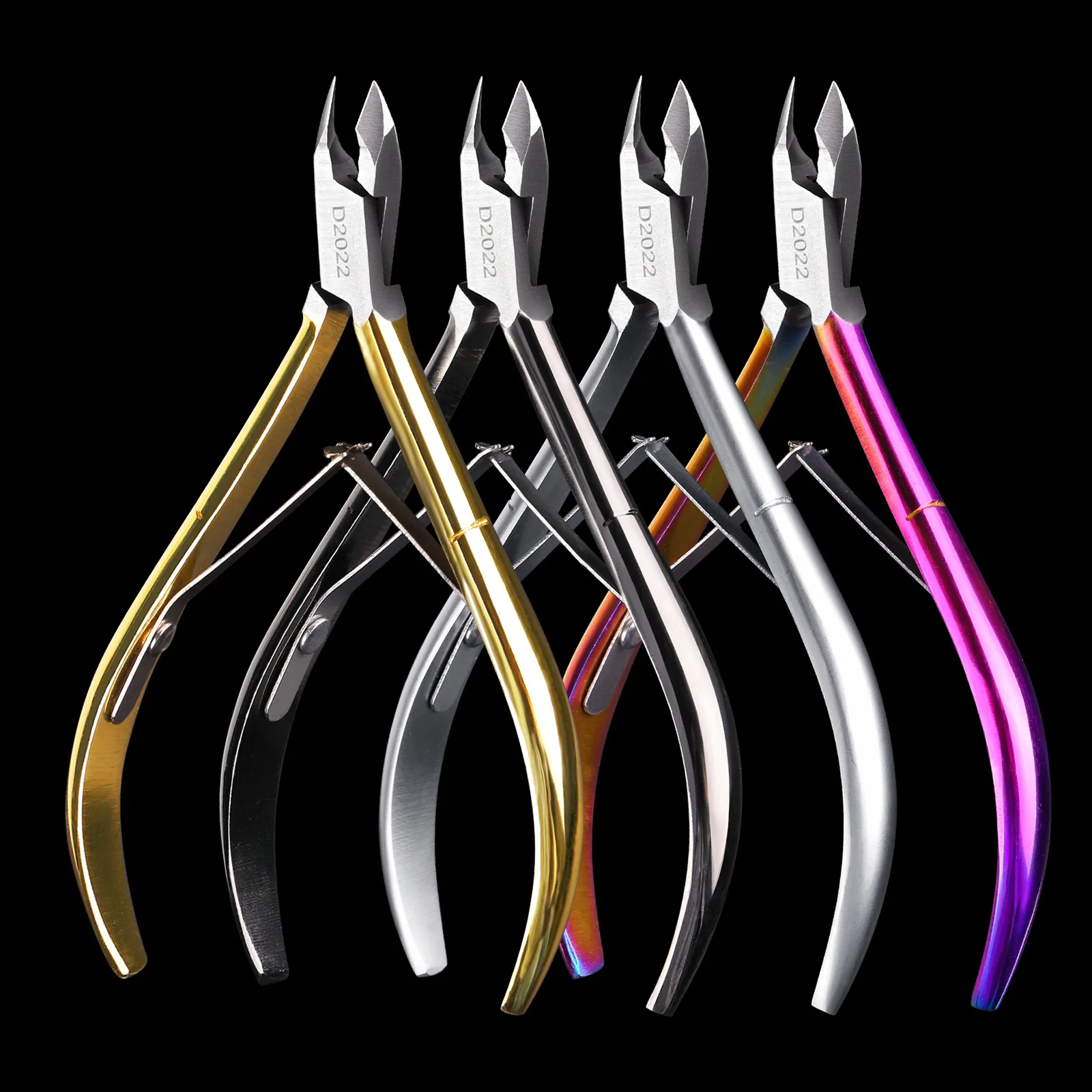 1PCS High Quality Ultra Sharp Stainless Steel Cuticle Sciccors Trimming Clipper Nail Salon Manicure Nippers Beauty Tool