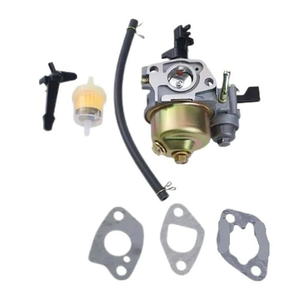 1 Piece Air Filter Carburetor Oil Filter Kit For 127cc Engine Lawn Mower Fuel Delivery System Maintenance Parts