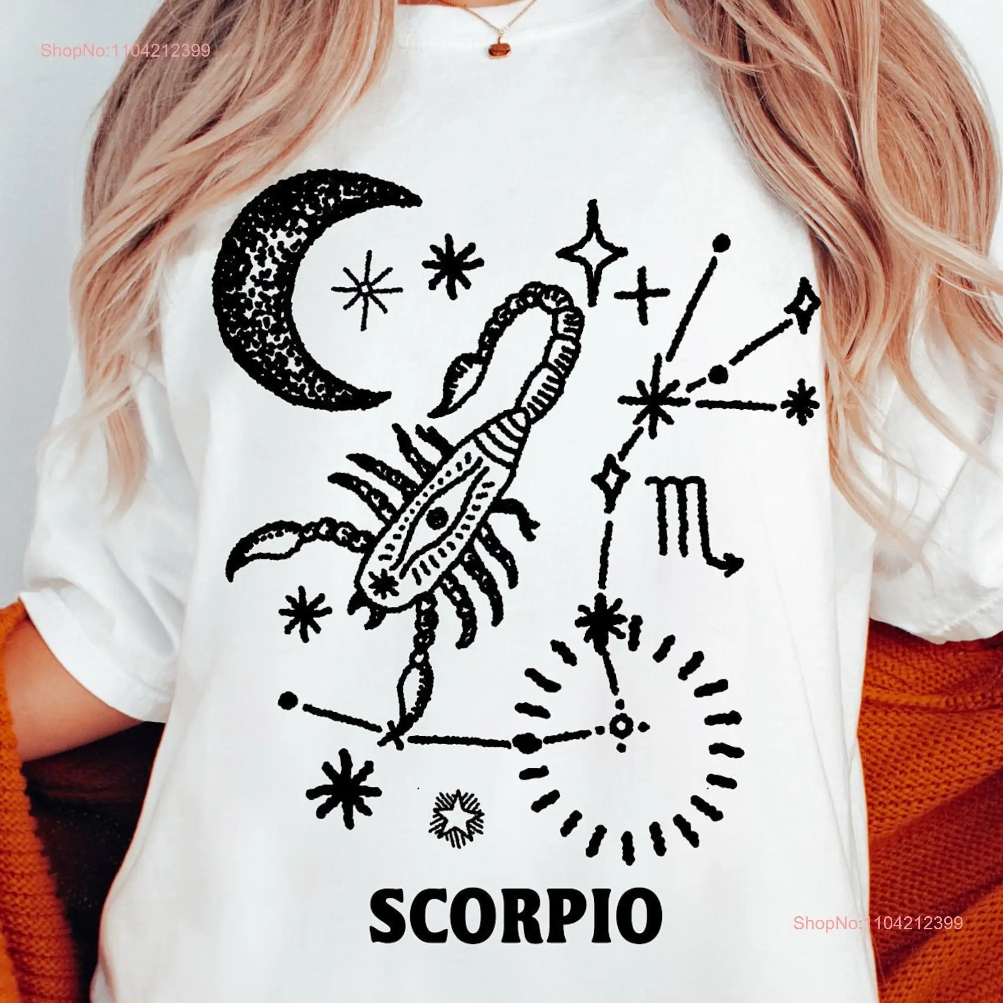 Scorpio Zodiac T Shirt Virgo gift birthday Vintage Inspired Cotton Comfort Colors long or short sleeves