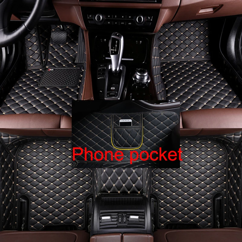 Custom Style Car Floor Mats for Nissan Sunny 2004-2010 interior details Car Accessories carpet