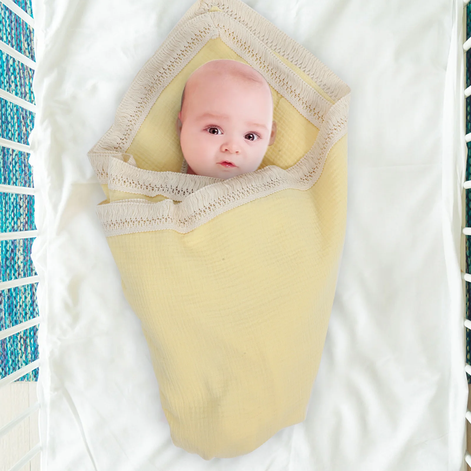 طفل بطانية الرضع قماط لينة القطن الطفل تلقي بطانية الوليد السفر النوم قماط الطفل البطانيات للبنين