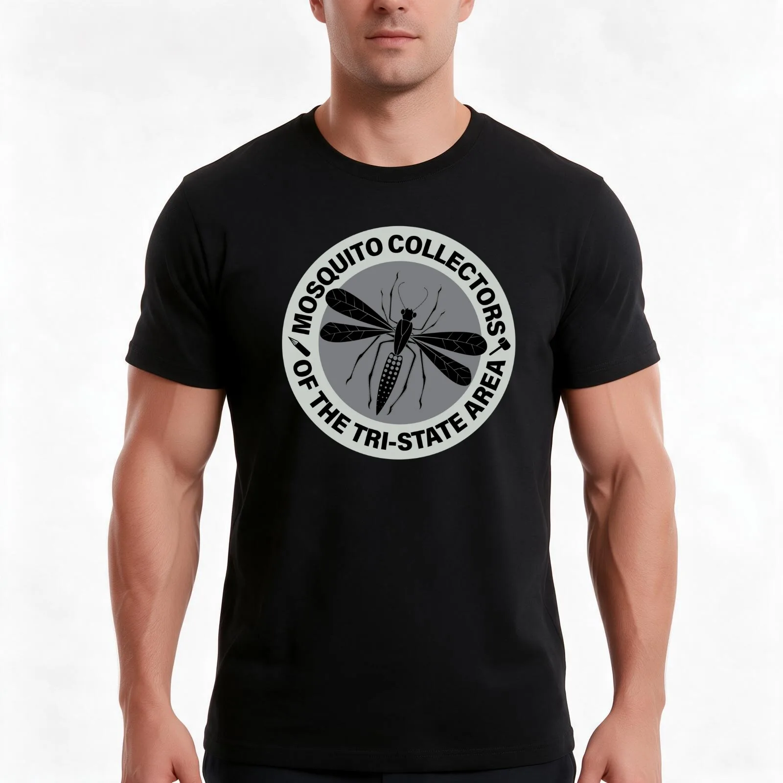 Mosquito Collectors of the Tri-State Area T-Shirt Summer Casual Cotton Tee Oversized Streetwear Tops Vintage Graphic Print