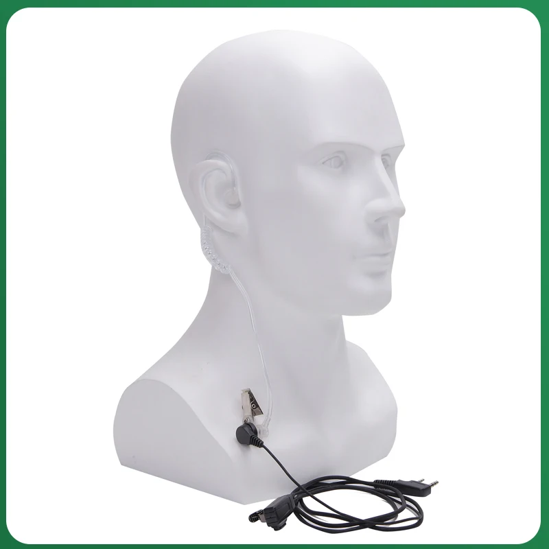 Auricolare HYS A Forma Di G Con Microfono PTT Per Baofeng UV-5R, BF-888S, Quansheng UV-K5, Kenwood E Molte Altre Radio A 2 Vie