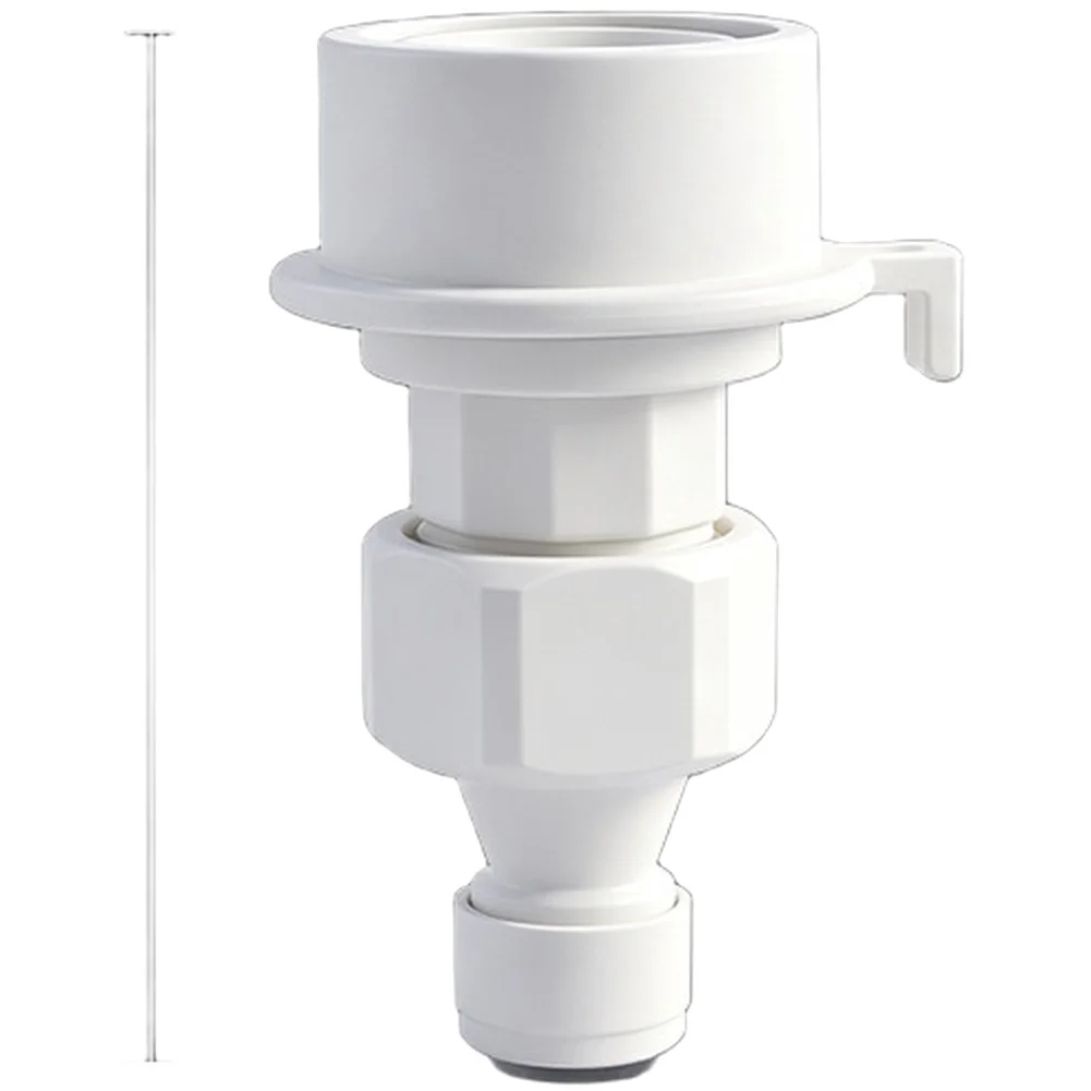 2-Pin Water Filter Adapter With Quick Connect For PE Tubing Compatible With Faucets & Washing Machines Easy Install 5pcs