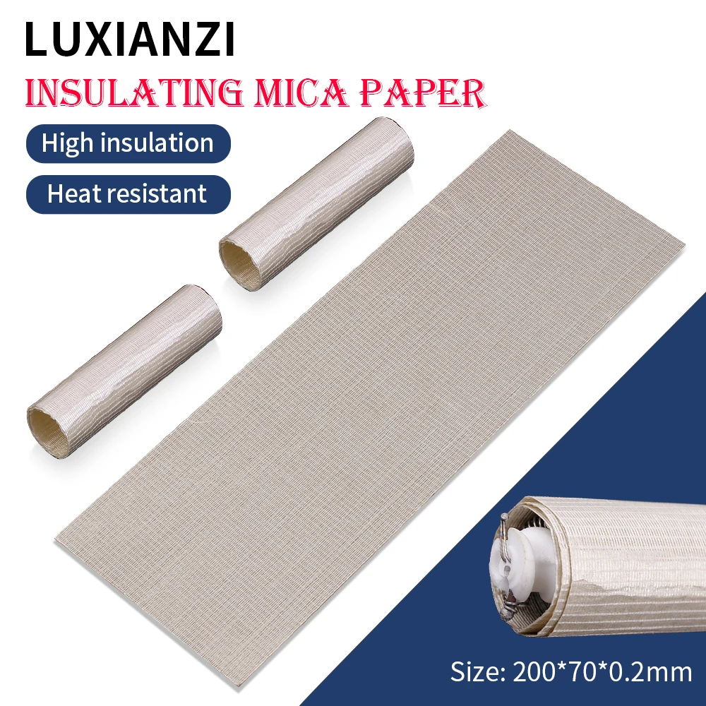 

LUXIANZI Insulating Resistant Mica Paper High Temperature For Hot Air Gun Soldering Stations heating core Repair Accessories