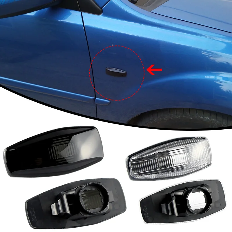 

2 шт. боковые указатели поворота (фонари) для Hyundai Tucson, Terracan, Coupe, Trajet, Matrix, Elantra XD, i10, Getz, Sonata XG