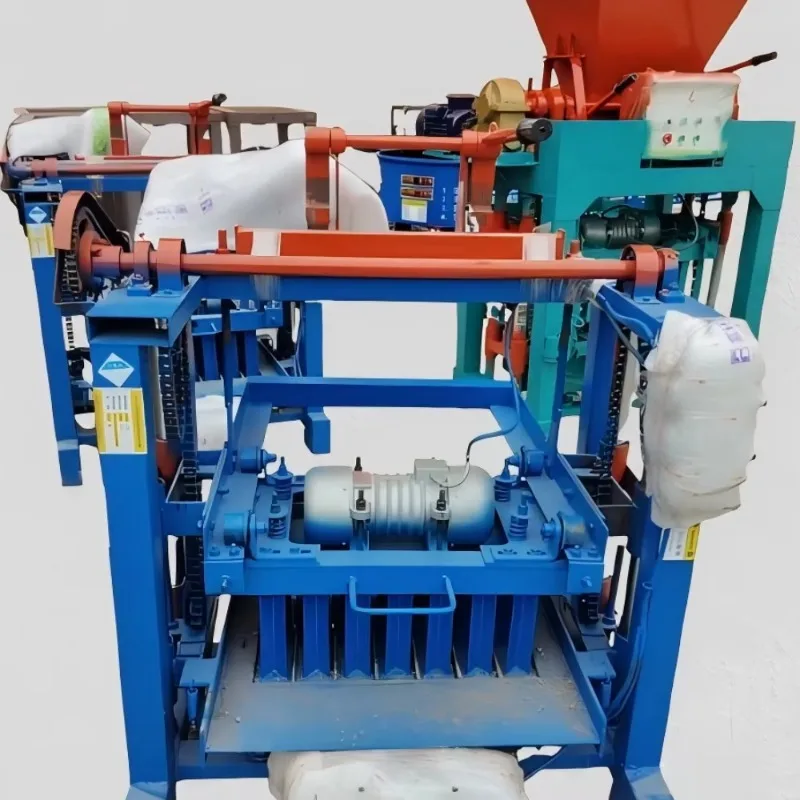 Durable Construction Material Molding Machine For Making Solid Bricks From Cement Clay Aggregates