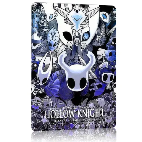 Hollow Knight karaktärer collage plåtskylt metallposter vintagedekor anpassningsbara metallskyltar för väggkonstdekoration trollstav dekoration 6 best sales Scrat-istiden - №2