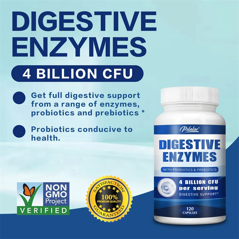 Digestive Enzymes - Promote Digestive Health, Intestinal Health and Relieve Bloating