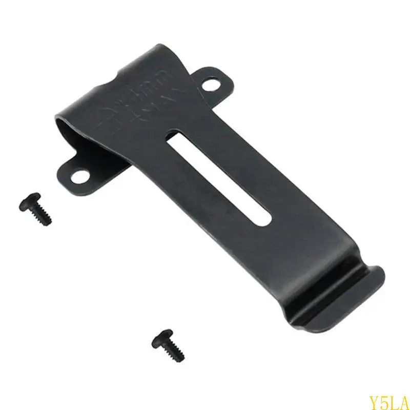 Y5LA Two Way Radio Belt Clip With Adjustable Angled For Comfortable Enhances Mobility