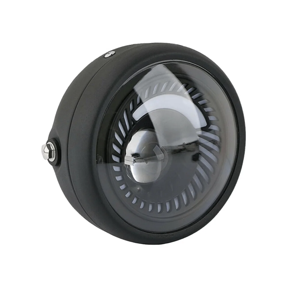 Universal Motorcycle Coffee Racing Vintage Universal LED Headlight Protection for Harley Yamaha Honda Suzuki GN125