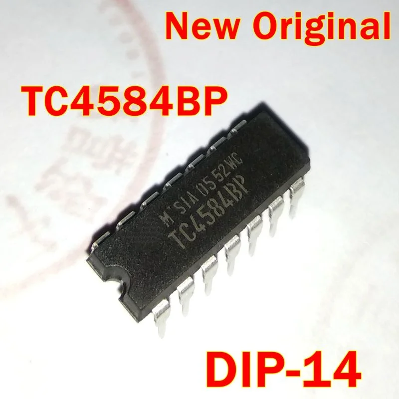 

1Pcs to 100Pcs Tc4584Bp Dip-14 New Original Hex Schmitt Trigger