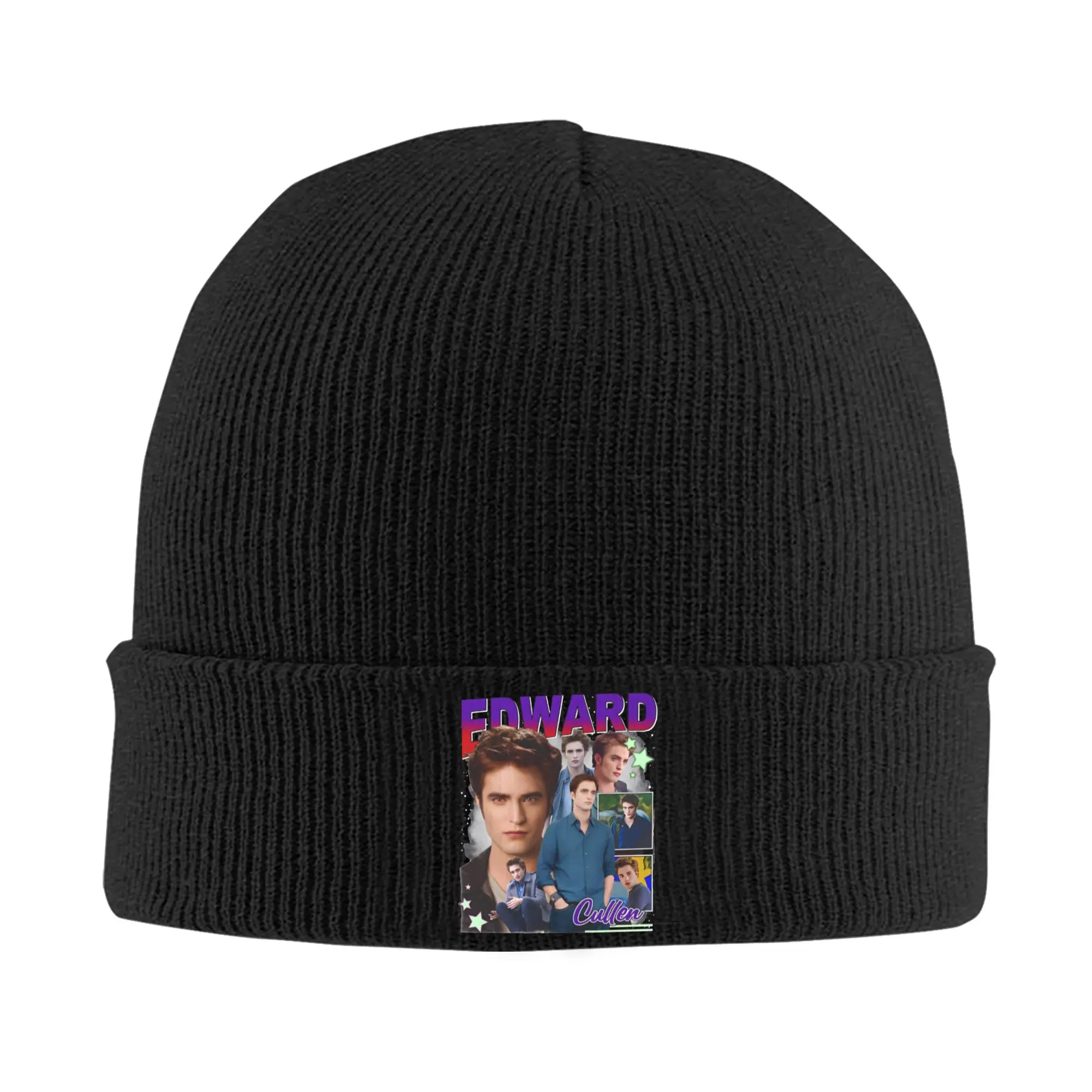 Twilights Vampire Edward Cullen Knit Hat Beanie Winter Hats Warm Acrylic Casual Romance Movie Caps Men Women Gift