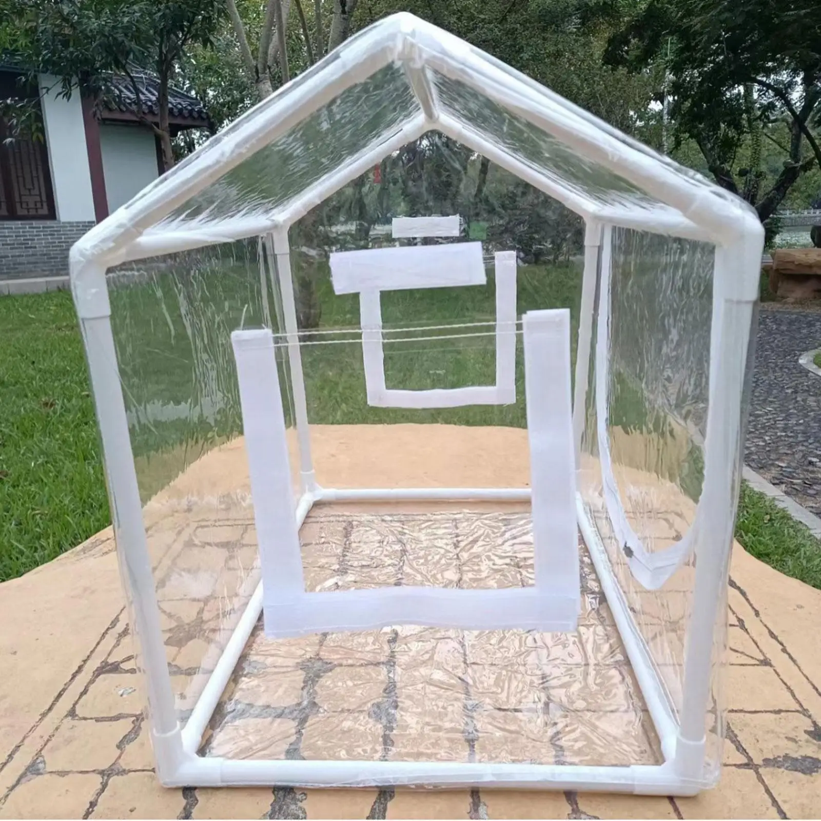 Mini Greenhouse Easy to Install Multipurpose PVC for Indoor Balcony Window