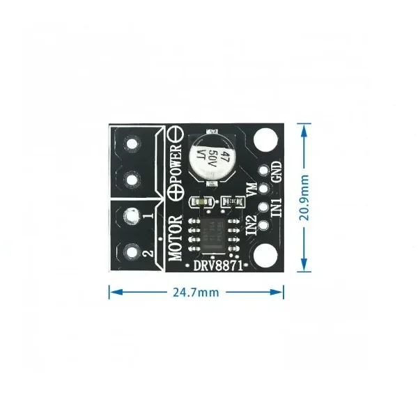 Motor Driver DRV8871 3.6A DC Motor Driver H-Bridge PWM Driver Module