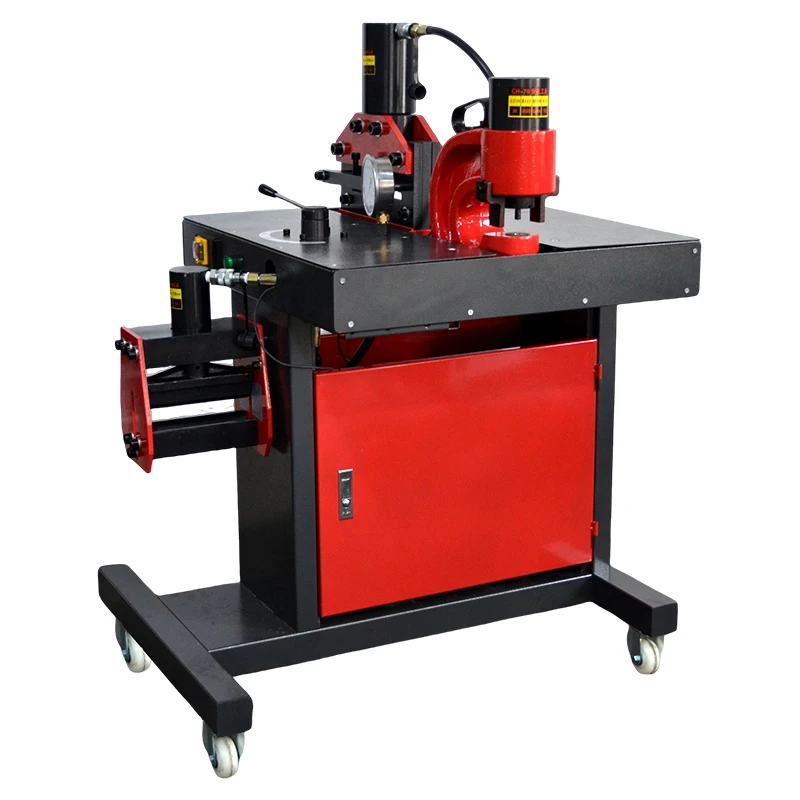 DHY-150D Multifunctional Hydraulic Busbar Processor Copper Aluminum Bar Punching Bending Cutter Equipment