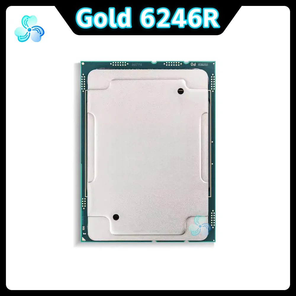 Xeon Gold 6246R CPU SRGZL 3.40GHz 16-Cores 32-Thread 35.75MB 205W LGA3647 CPU Processor for Server Motherboard GOLD6246R