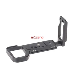 A6600 stretchable Extended Vertical Quick Release QR L Plate/Bracket Holder hand Grip for Sony a6600 Camera Arca Swiss tripod