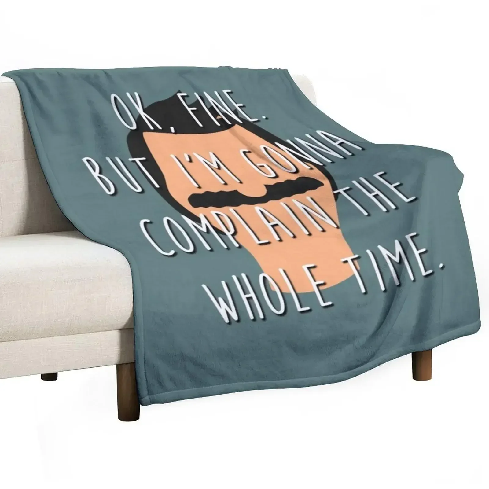 Ok manta fina, manta decorativa de halloween, mantas decorativas para sofás