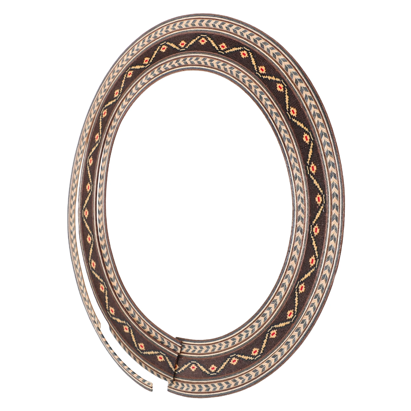 

Wooden Guitar Soundhole Rosette Decoration Vintage Elegant Enhance Tone Acoustic Classical Parts Trim Inlay Ornament Accessory