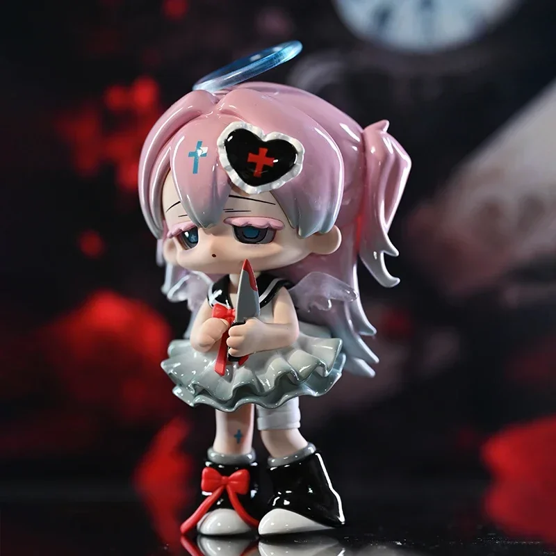 Missy Sweet Mourning Girl Serie Blind Box Guess Bag Mystery Box Spielzeug Puppe Niedliche Anime Figur Desktop Ornamente Geschenk Sammlung