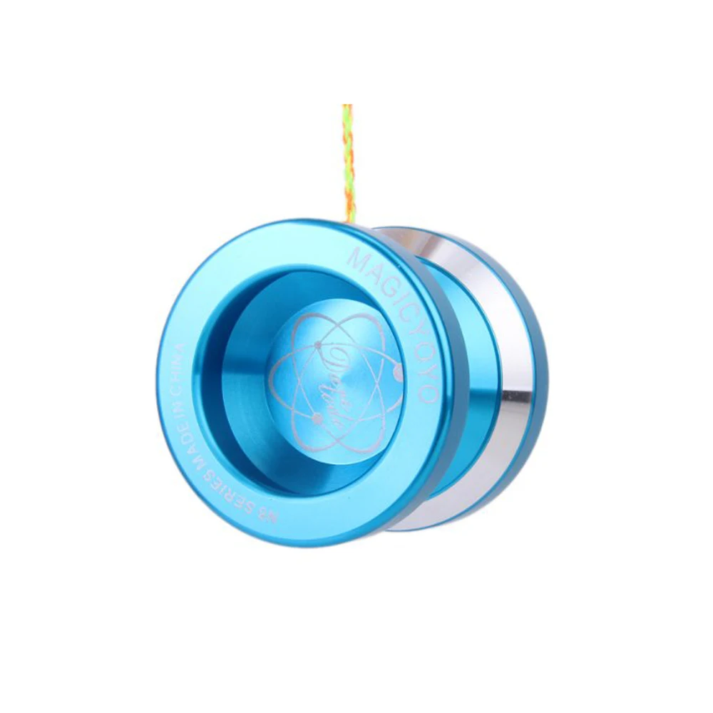 EBOYU Yoyo Ball Blue Fashion Magic YoYo N8 Dare To Do Alloy Aluminum Professional Yo-Yo Toy