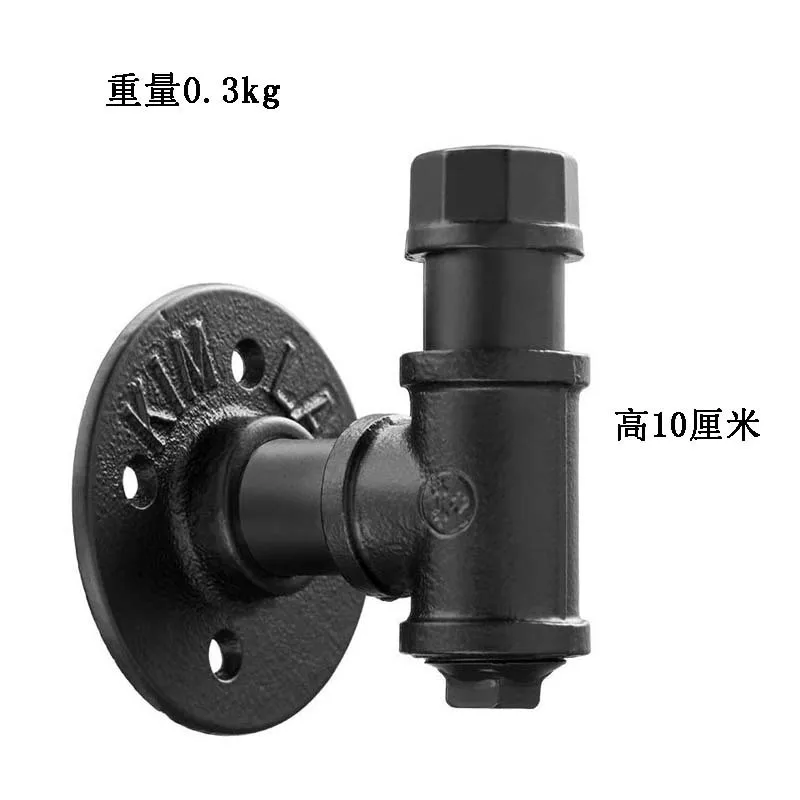 Flange hook, water pipe, industrial ironpipe, towel, clothes umbrella, water cup, baghook, coathook