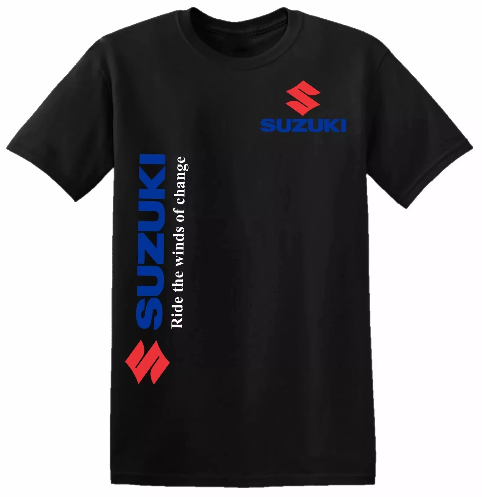 2025 Suzuki T Shirt Racing Sports Motorcycle Birthday Xmas Gift Brand T Shirt Mens Motorbike Tops