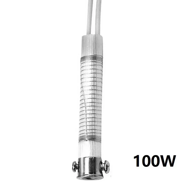 Núcleo aquecedor de ferro de solda elétrico 30/40/60/80/100/150W 220V Elemento de núcleo de aquecimento de temperatura ajustável