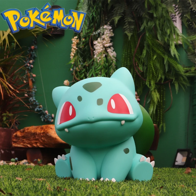 Pokemon  Anime Figure New 30cm Bulbasaur Cartoons Action Figurines Collection Model Statue Large Children Toy Gift Home Decor