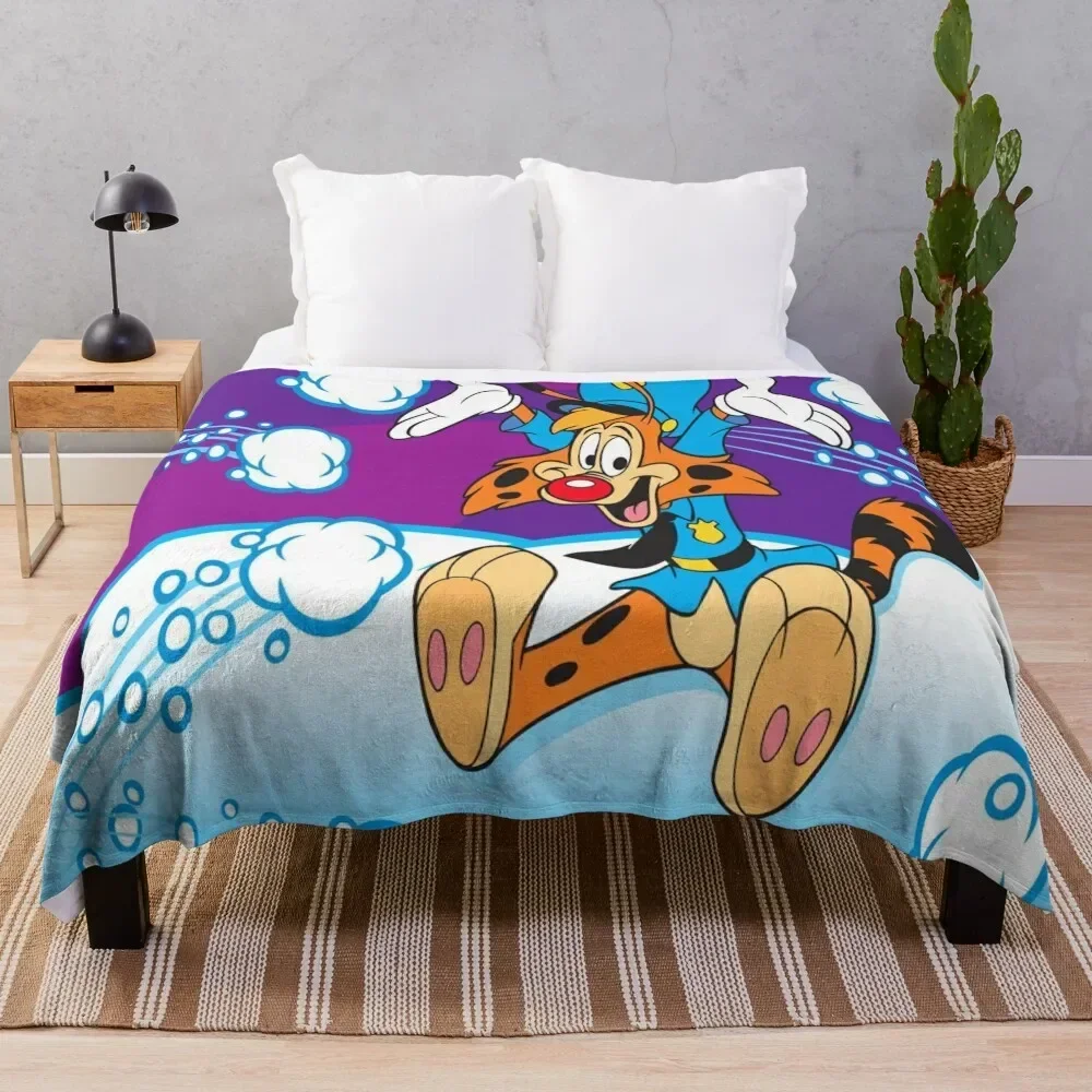 

Bonkers Funny Gift For Fans bonkers cartoon Throw Blanket